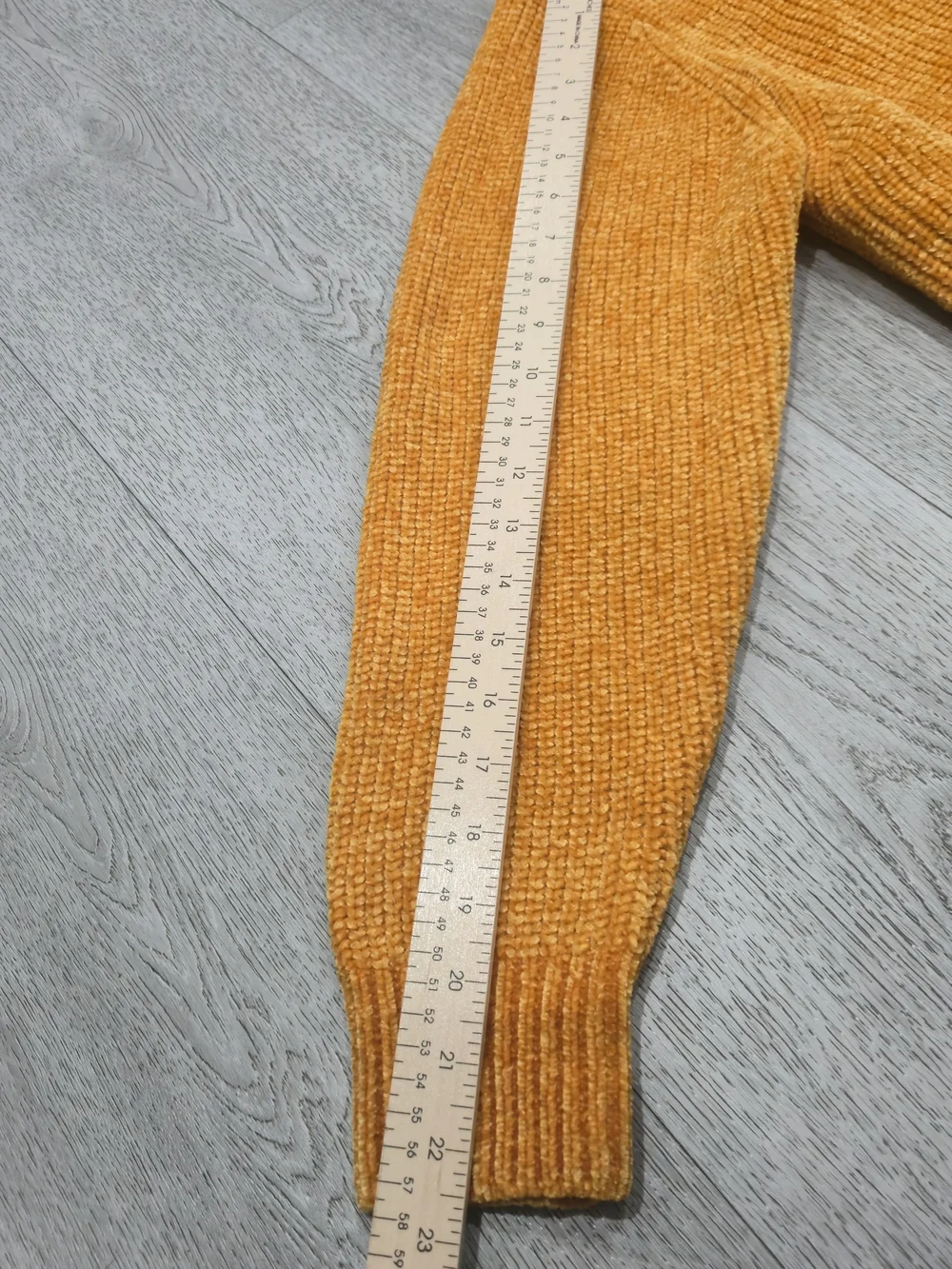 Urban Outfitters UO Nicco Half-Zip Sweater Mustard Yellow S